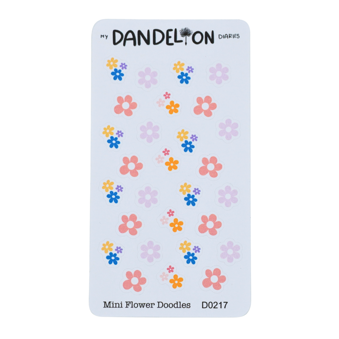 Mini Flower Deco Half Sheet