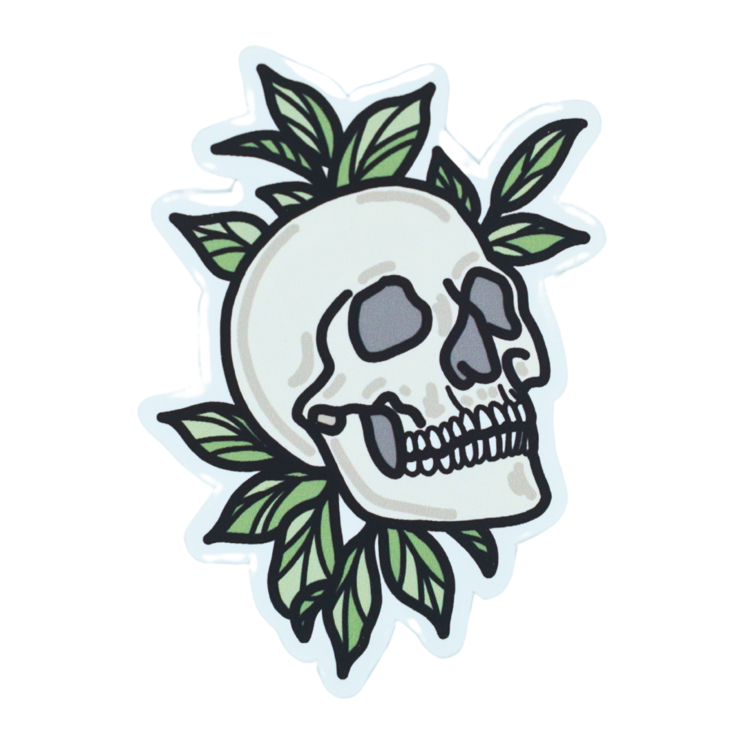 Skullie Head Die Cut