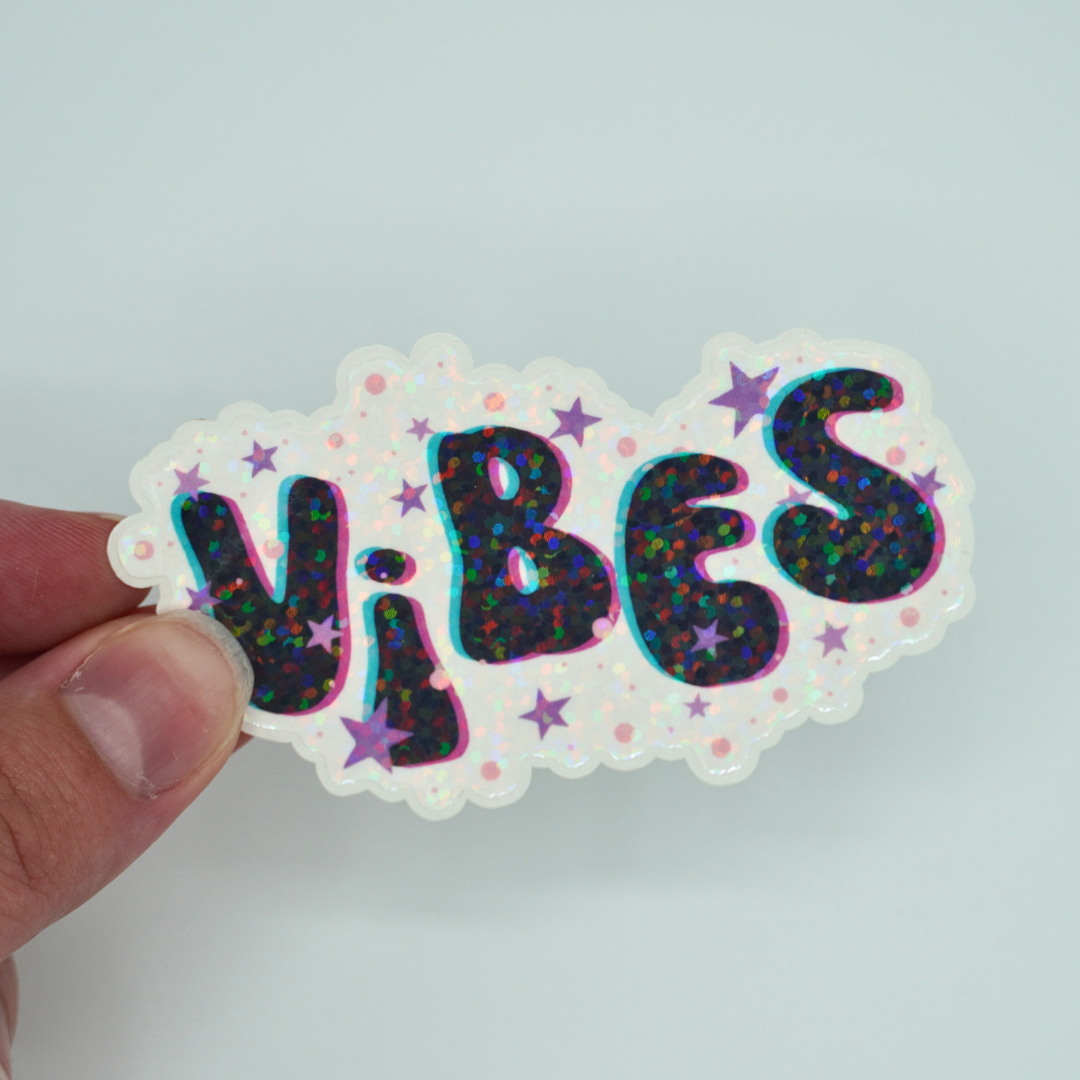 Vibes Glitter Holographic Vinyl