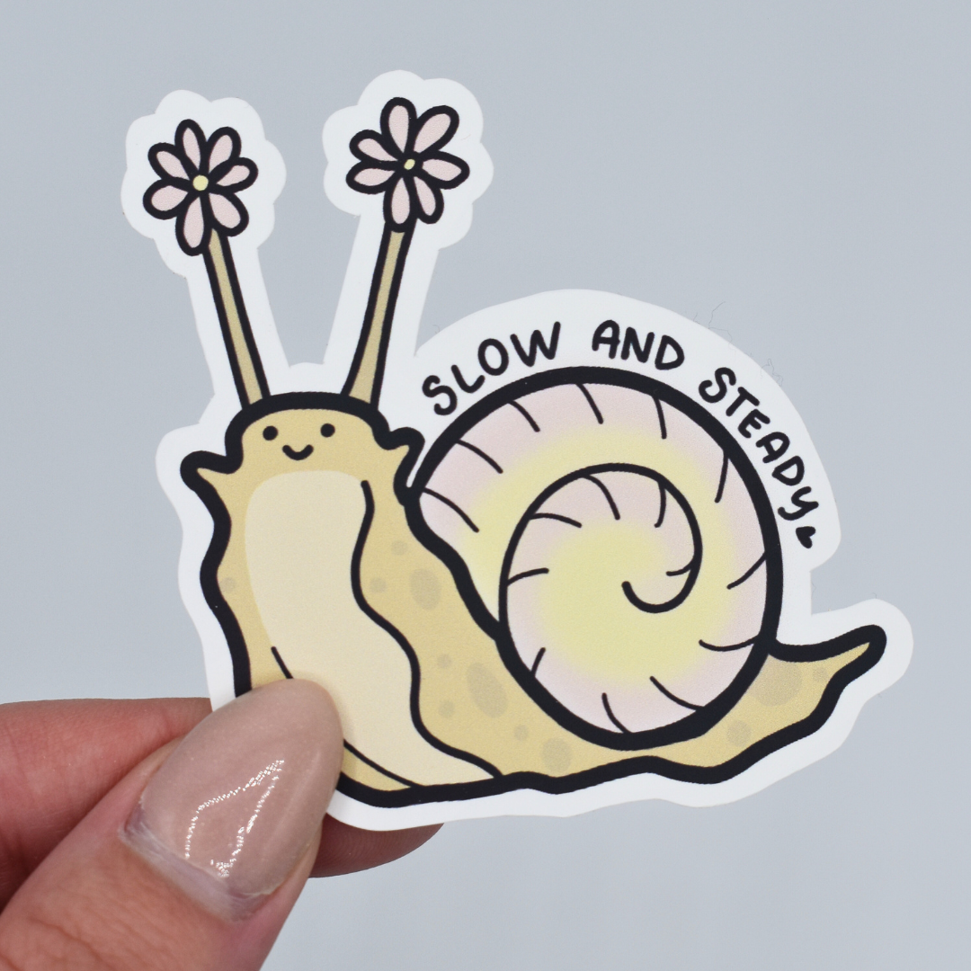 Slow and Steady Snail Die Cut