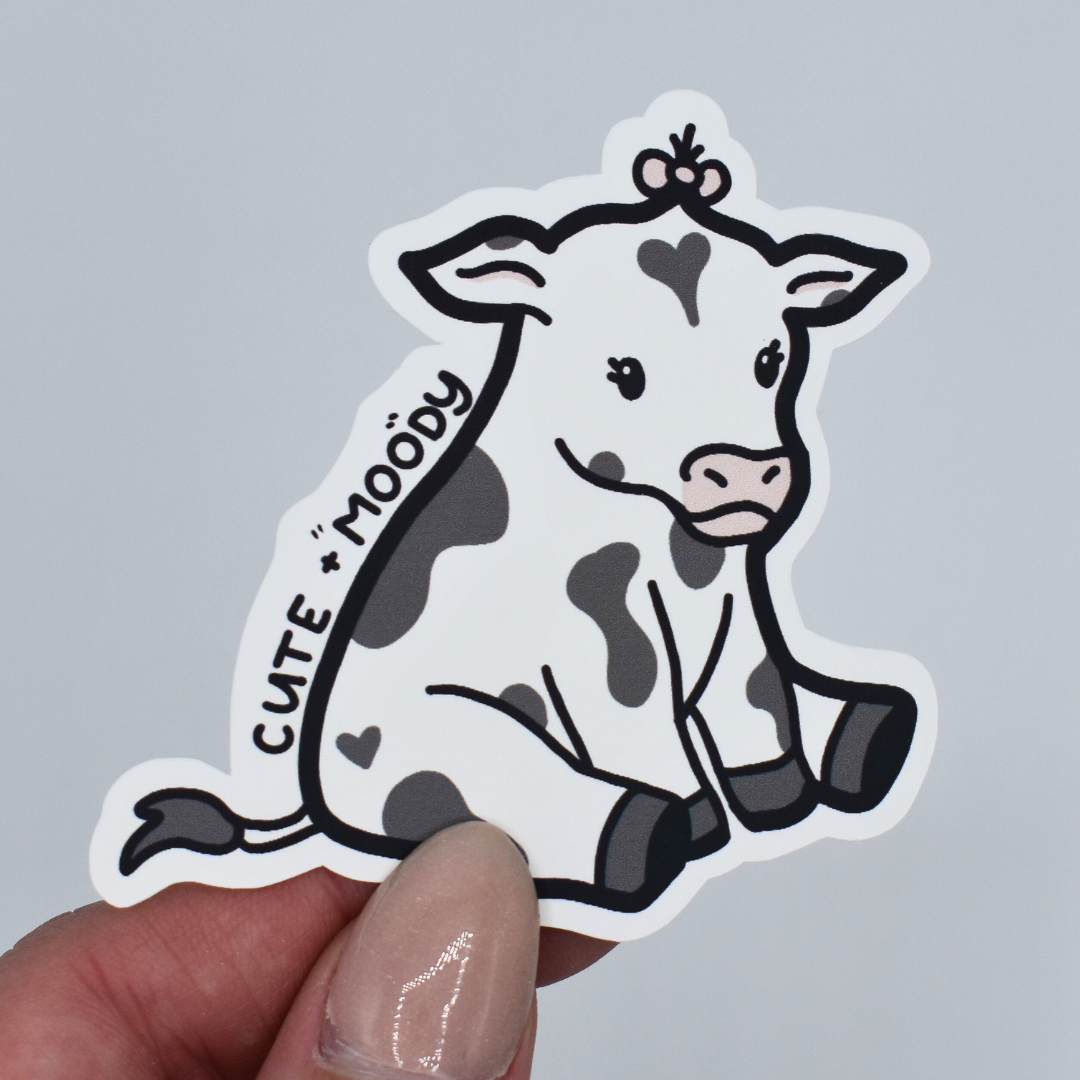 Feeling Moody Cow Die Cut
