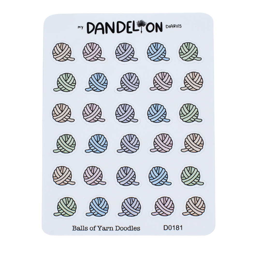Balls of Yarn Doodles