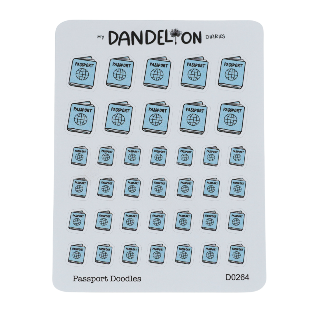 Passport Doodles