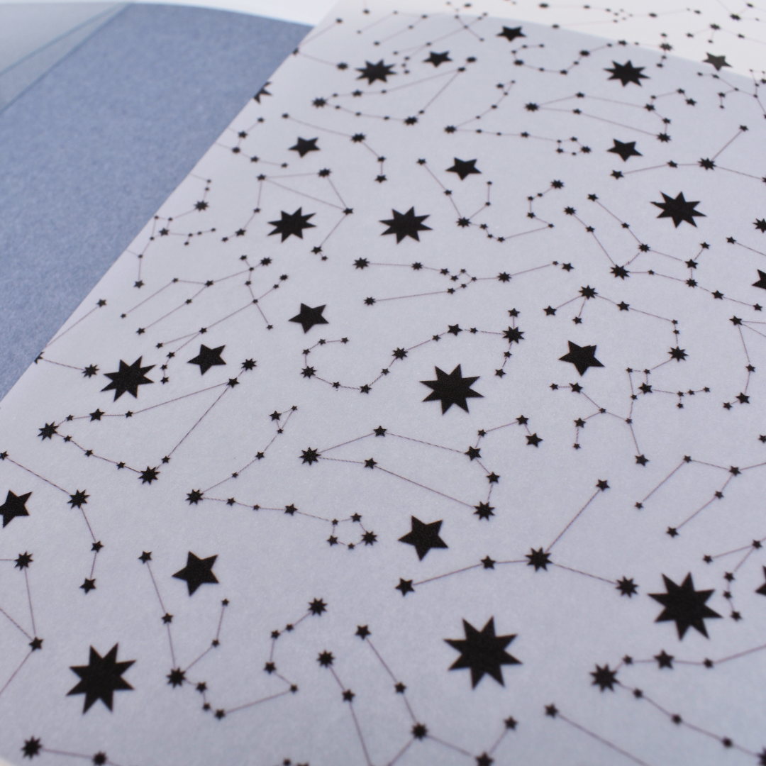 Zodiac Constellation Vellum