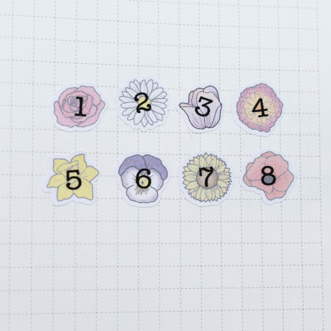 Flower Date Dots
