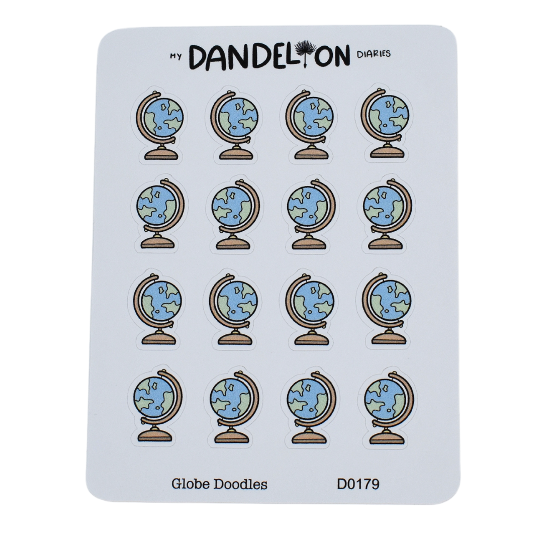 Globe Doodles