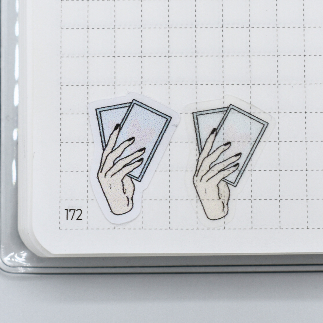 Tarot Card Hand Doodles