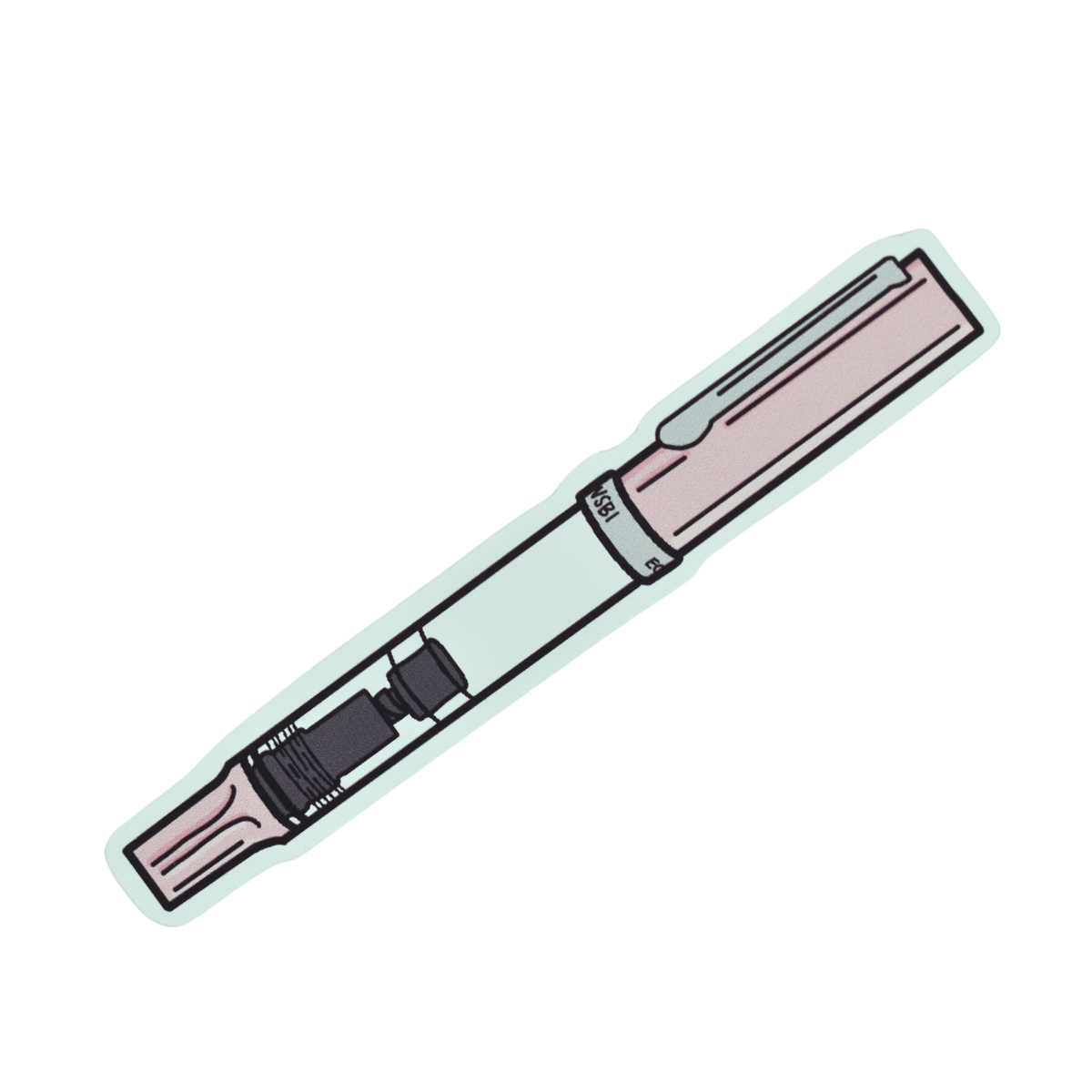 TWSBI ECO Die Cut Vinyl Sticker