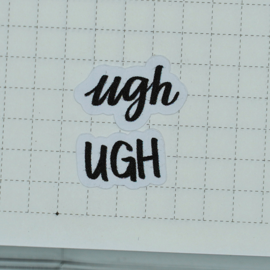 UGH - Handlettering