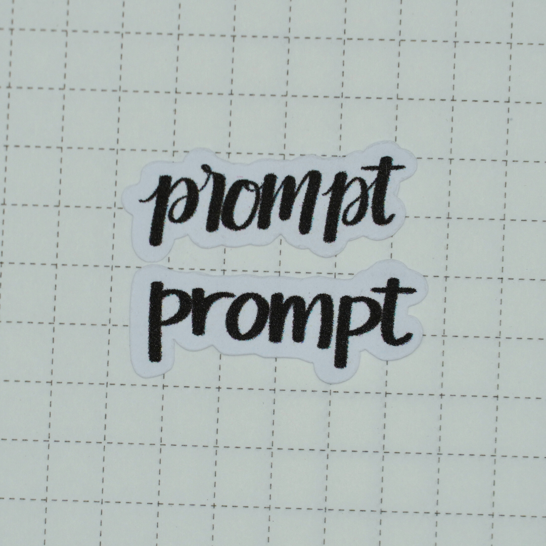 Prompt - Handlettering
