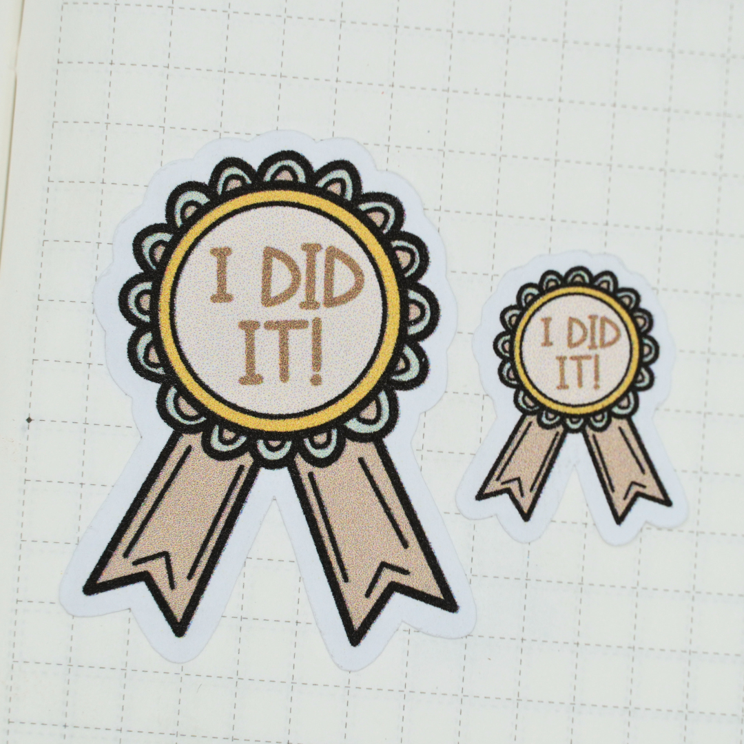 "I Did It" Badges