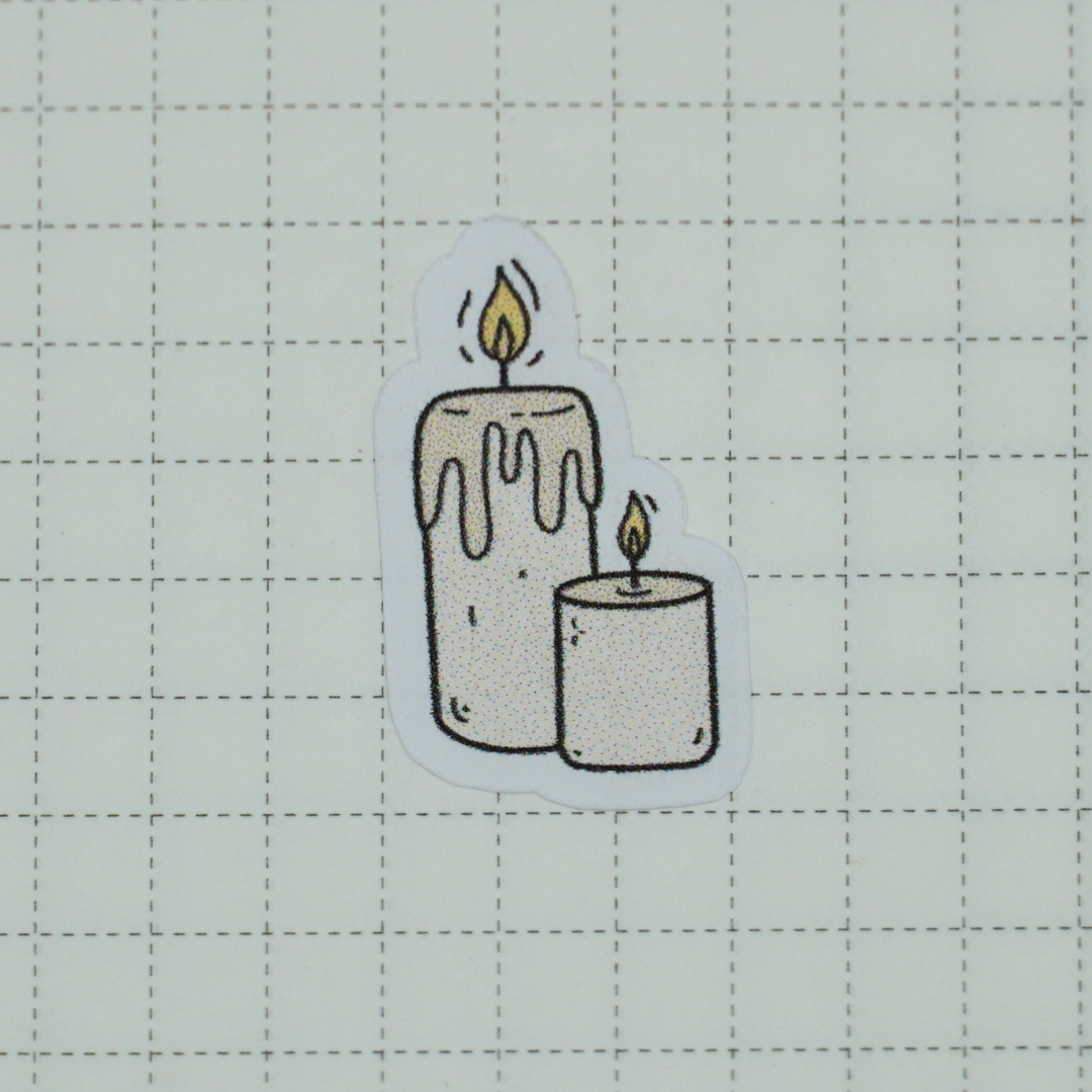 Melting Candle Doodles