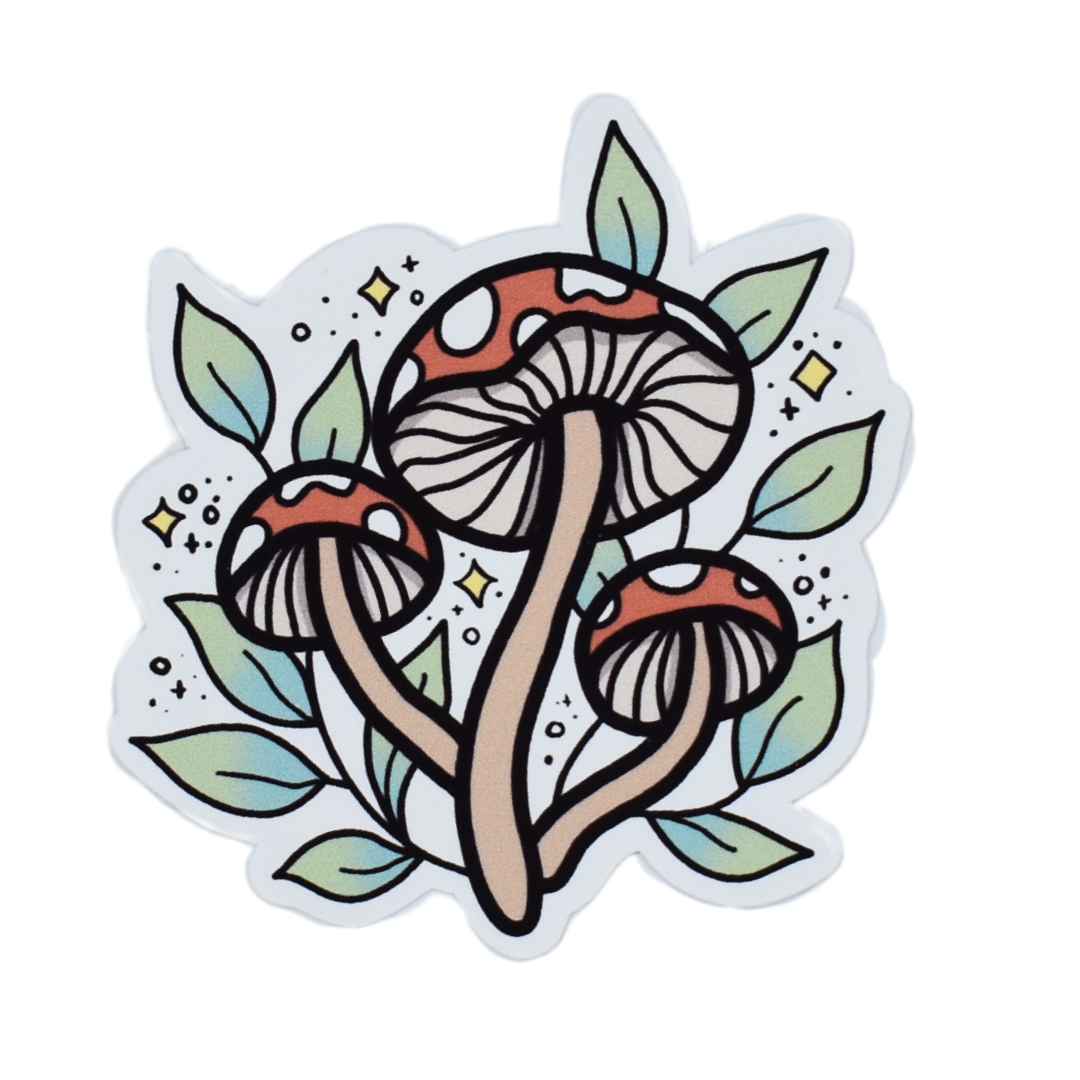 Magical Mushrooms Die Cut