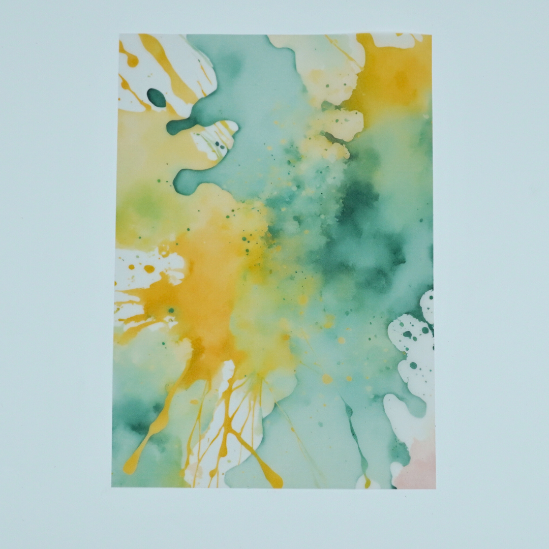 Pastel Inky Vellums