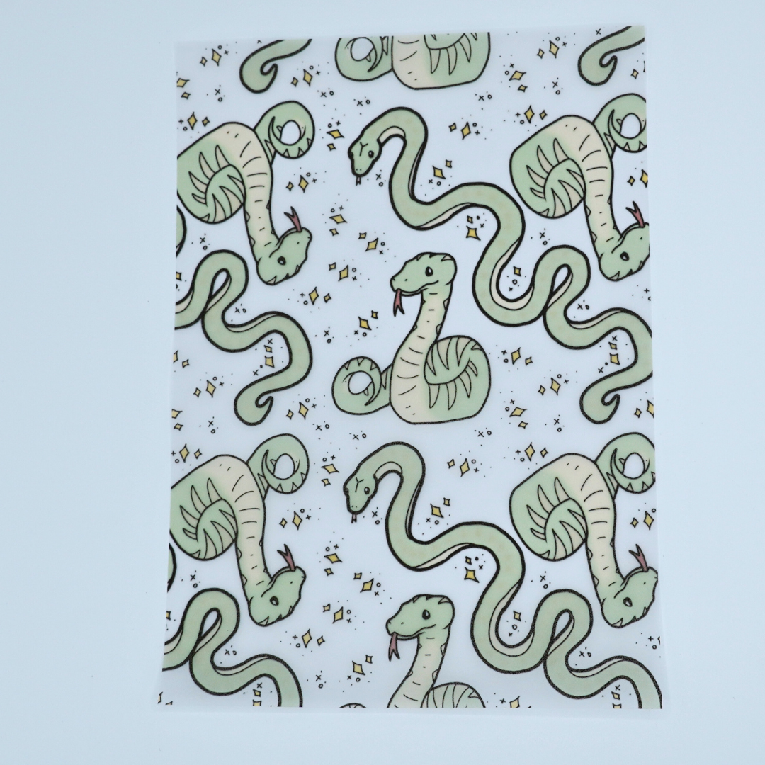 Year of the Snake Doodle Vellum