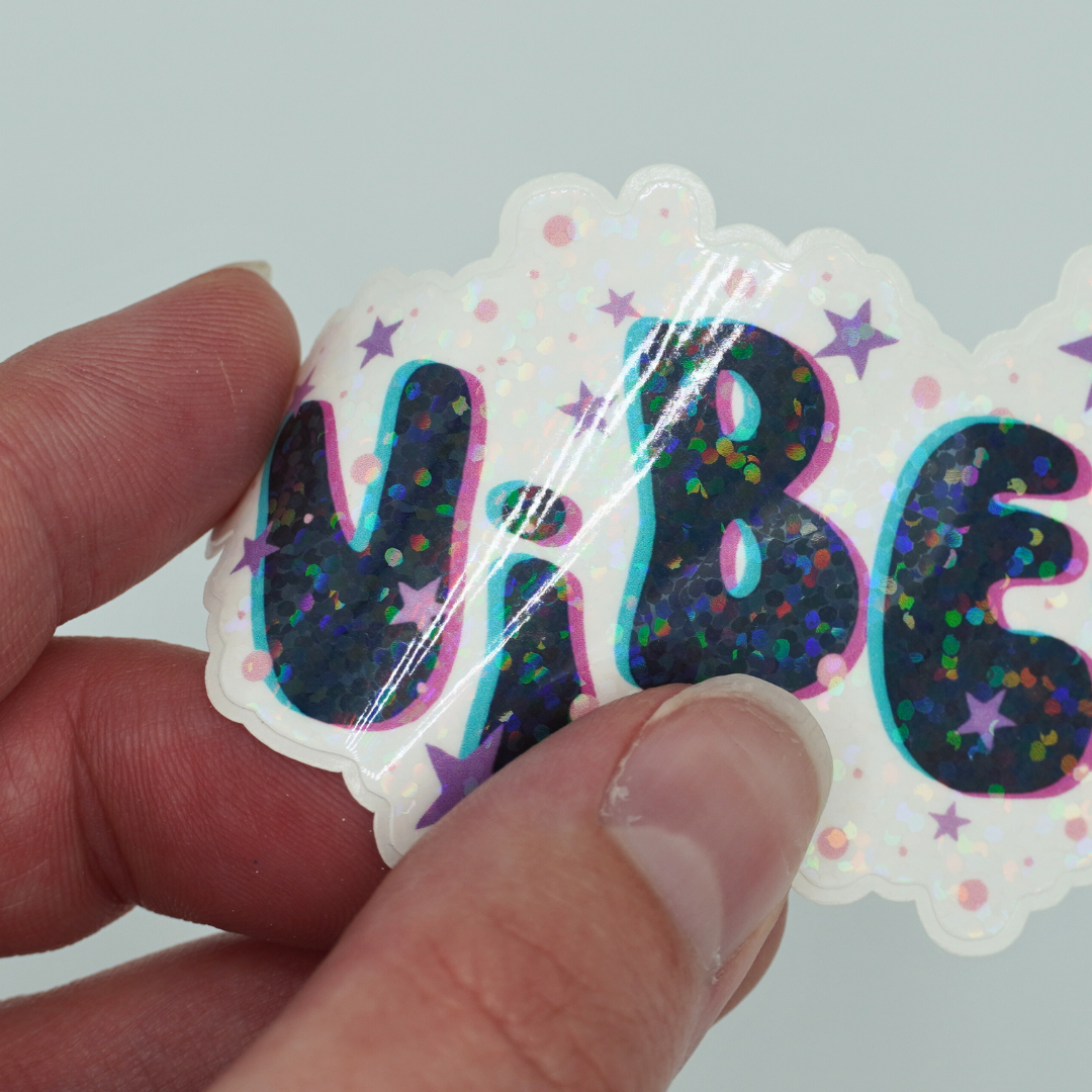 Vibes Glitter Holographic Vinyl