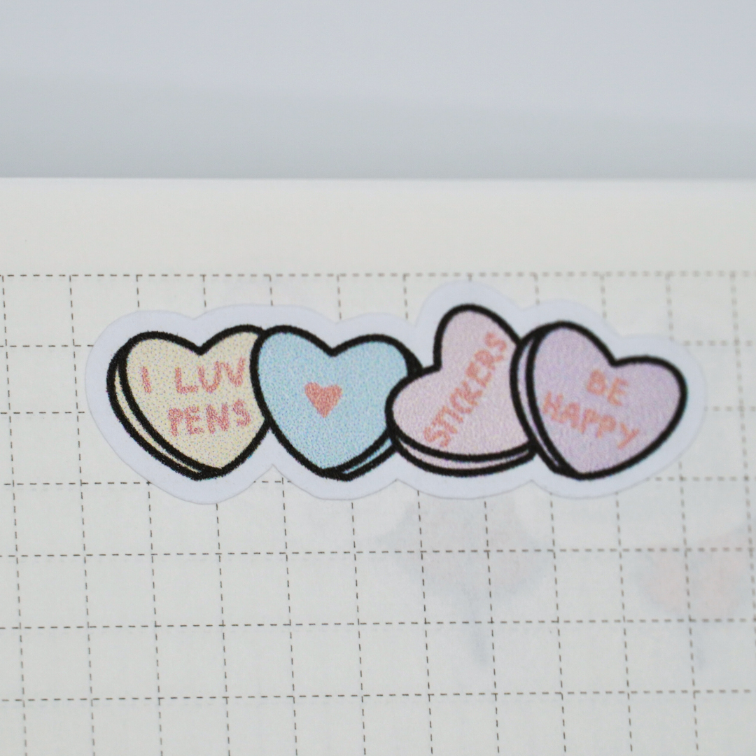 Candy Heart Headers