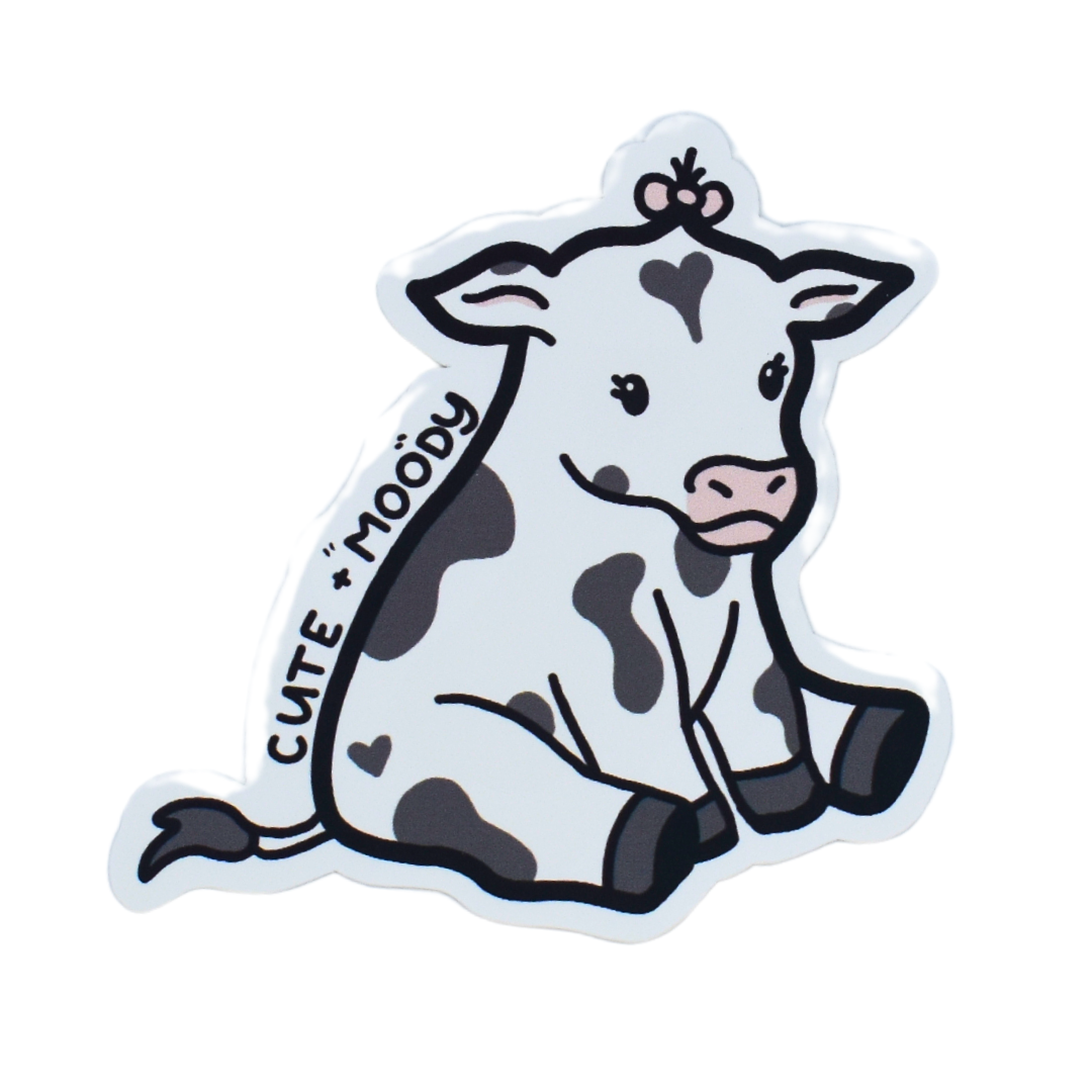 Feeling Moody Cow Die Cut