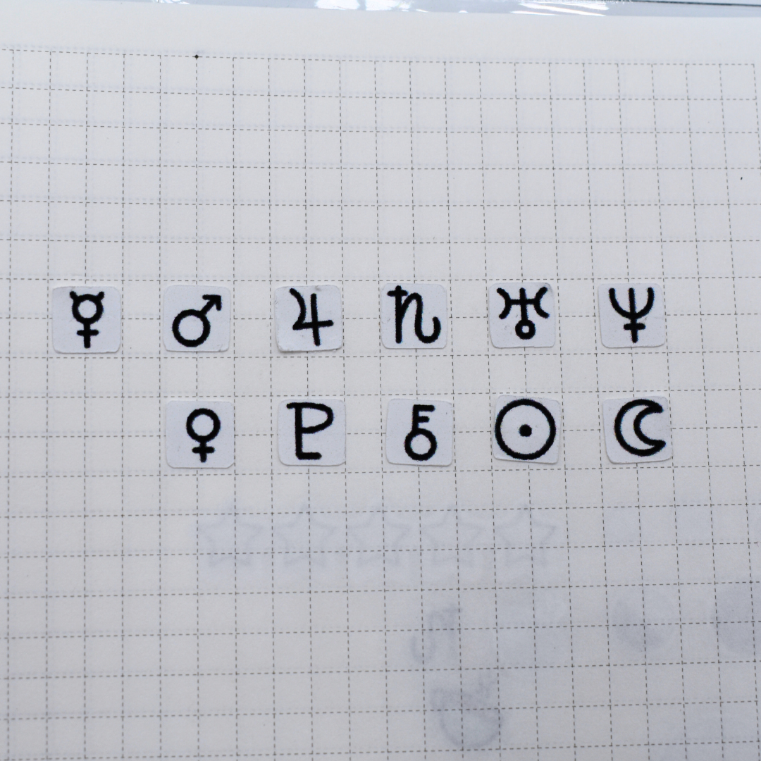 Planet Symbol Buttons