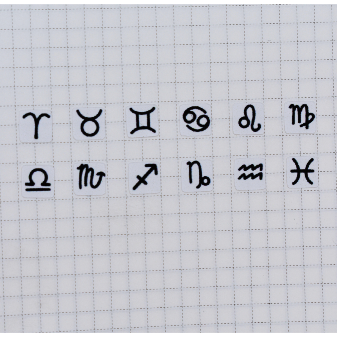 Zodiac Symbol Buttons