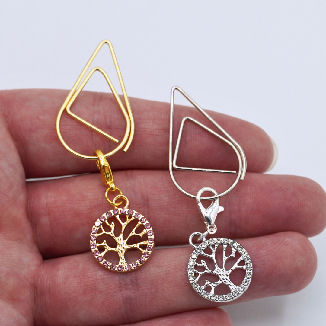 Tree of Life Charmed Paperclip