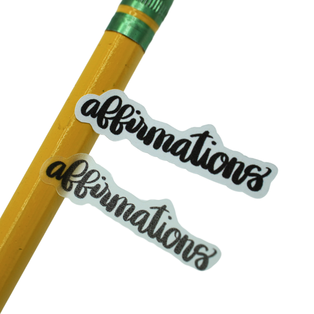 Affirmations - Handlettering
