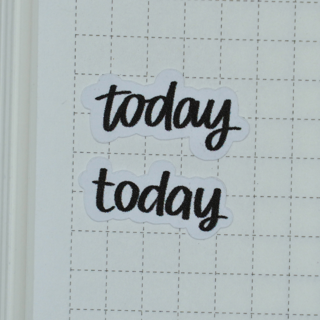 Today - Handlettering