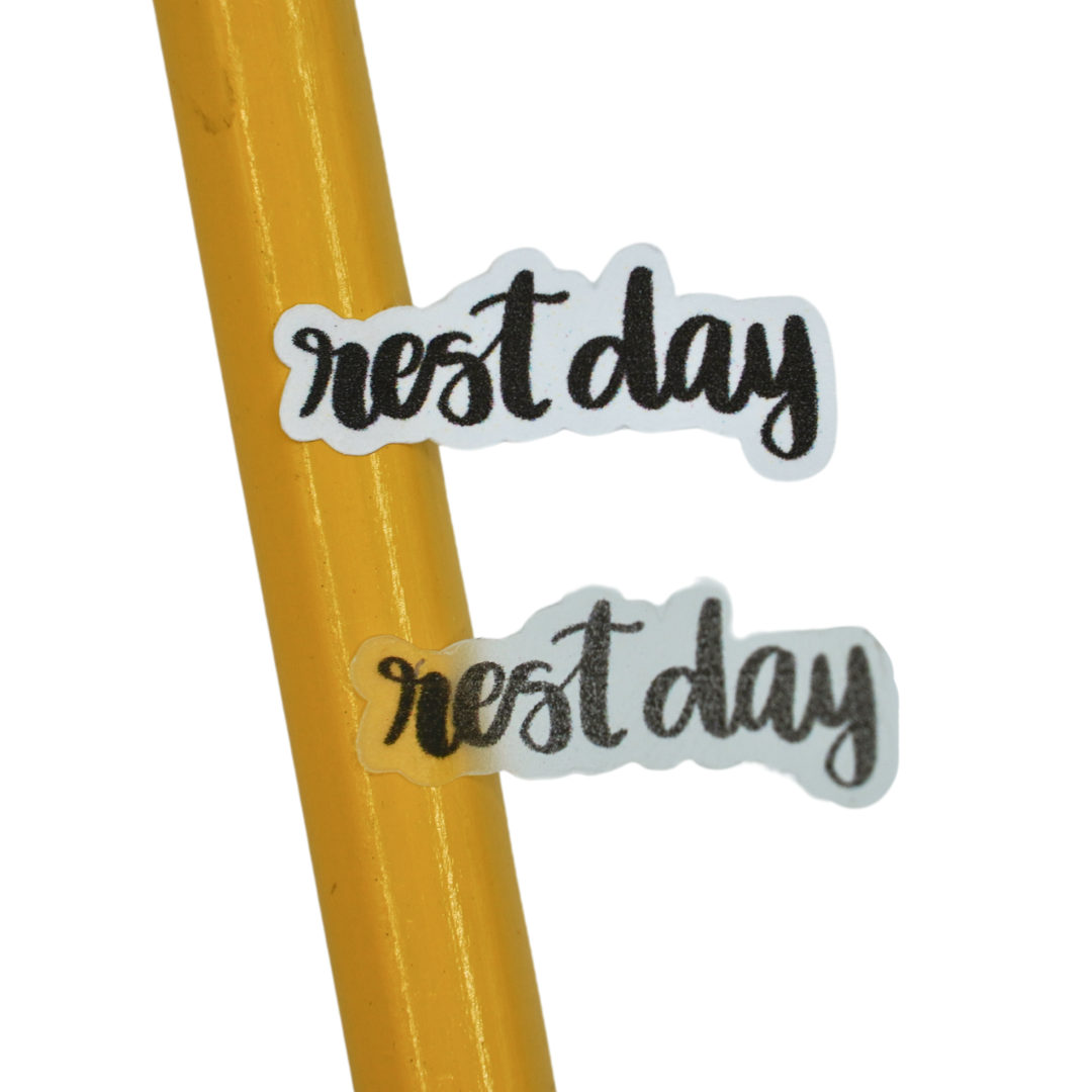 Rest Day - Handlettering