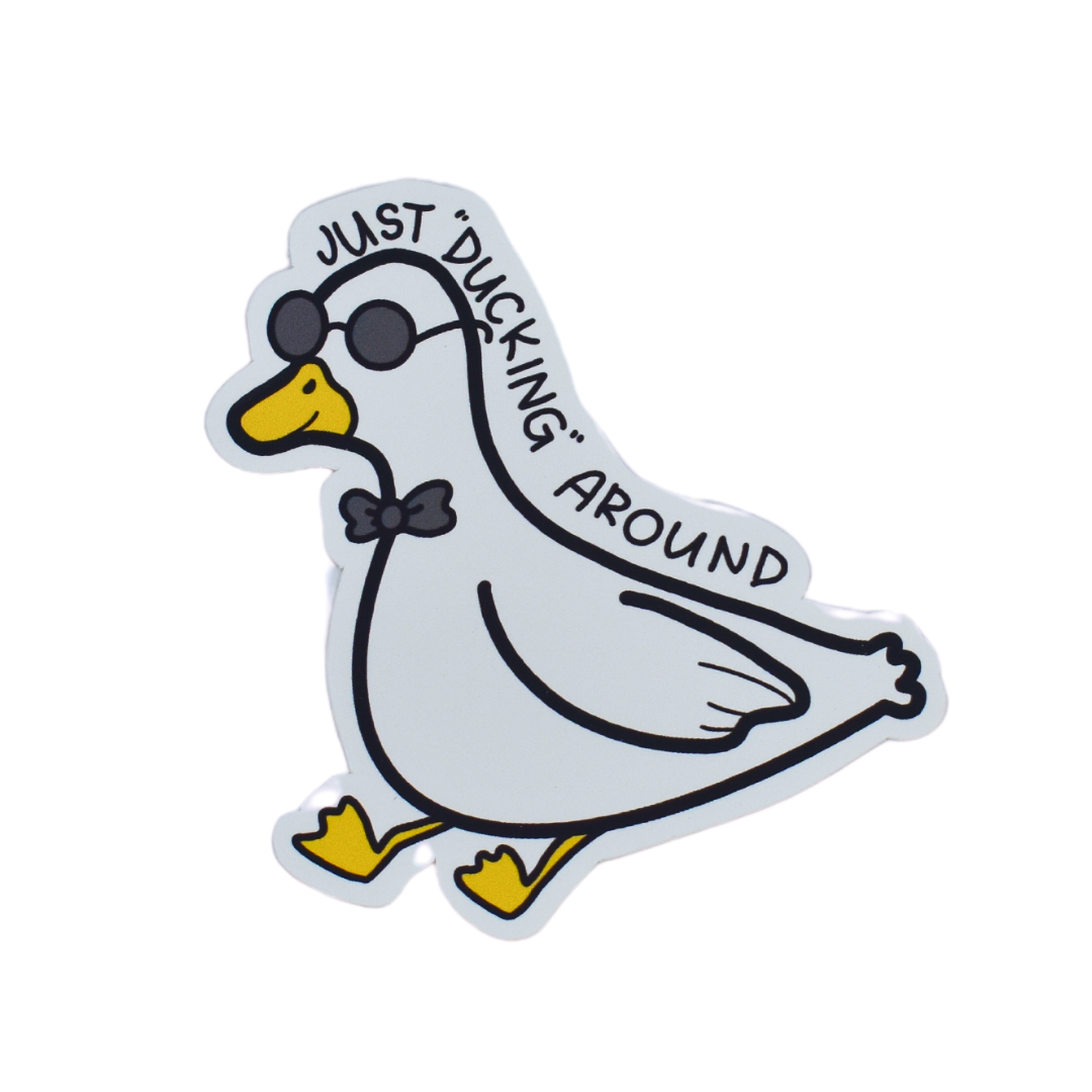 Just Ducking Around Duck Die Cut