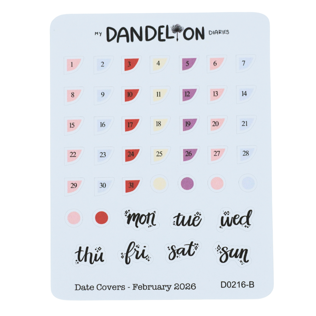 Date Covers - 2026 Collection