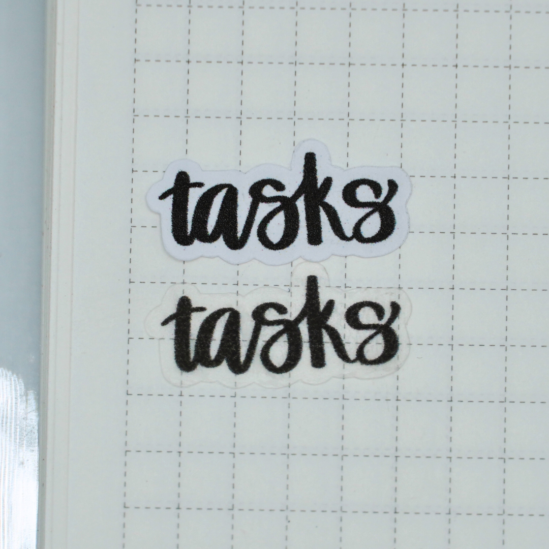 Tasks- Handlettering