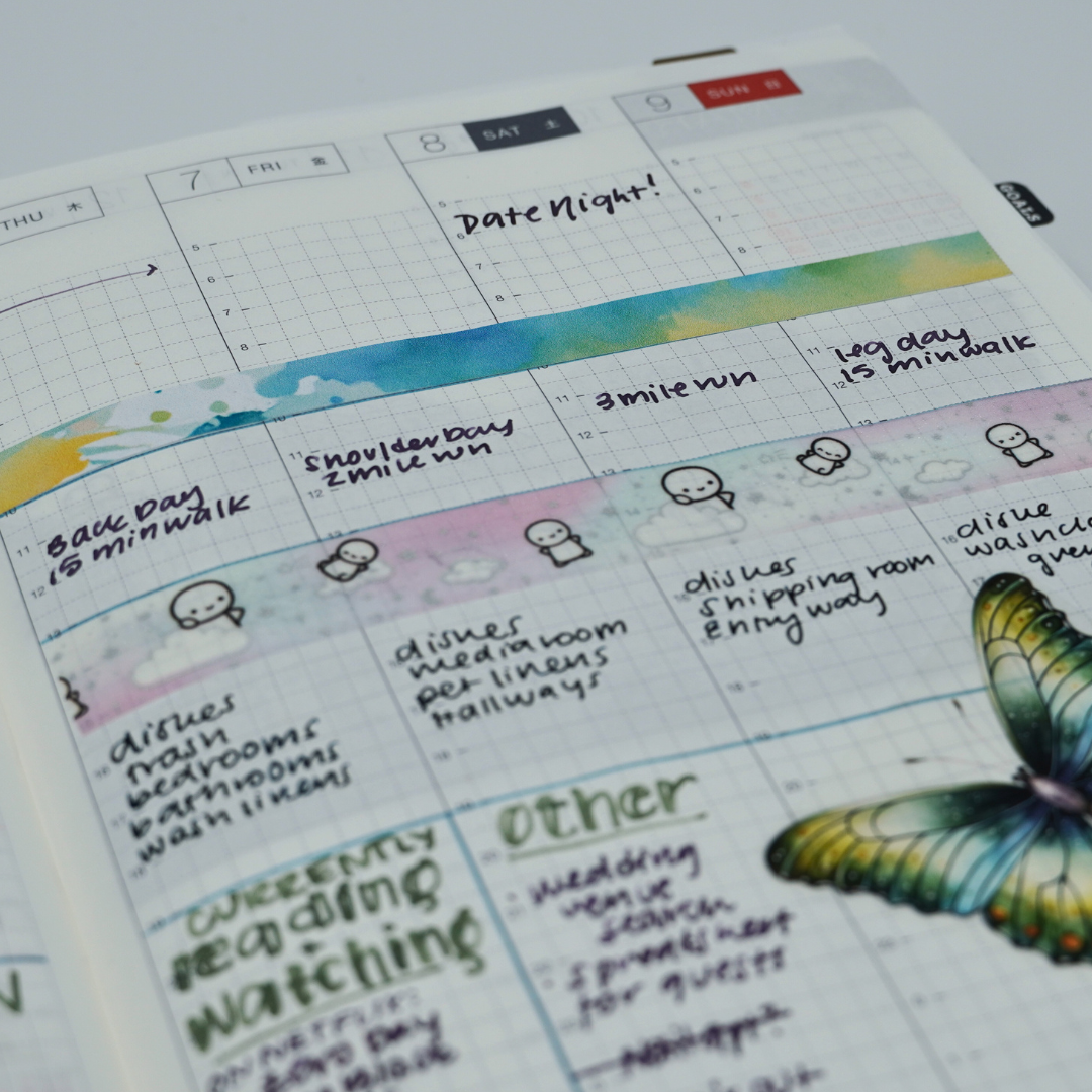 Jade Fields Inky Strip Stickers