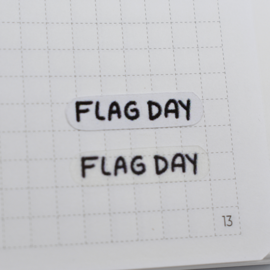 Tiny Holidays - Handlettering