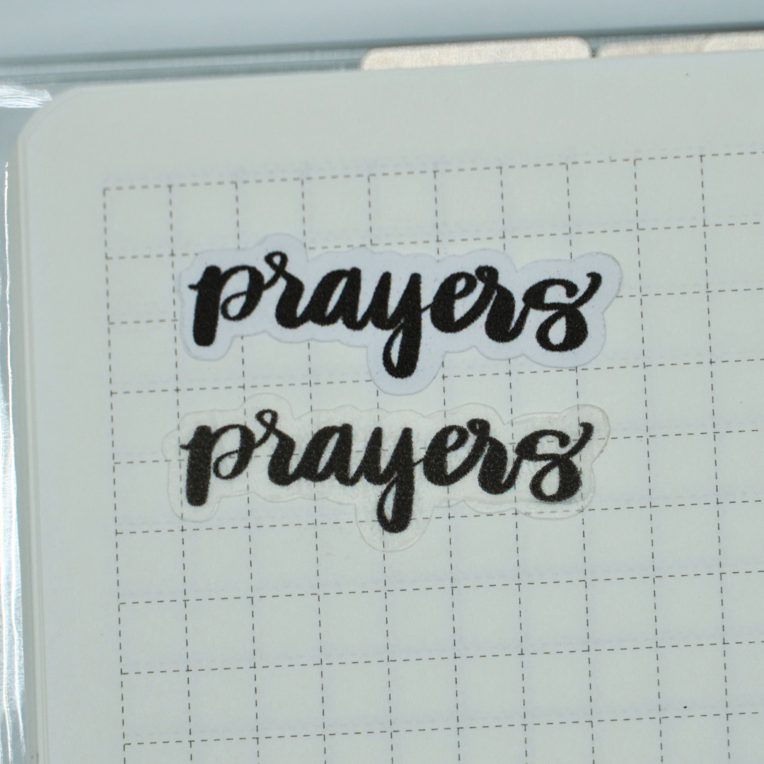 Prayers - Handlettering