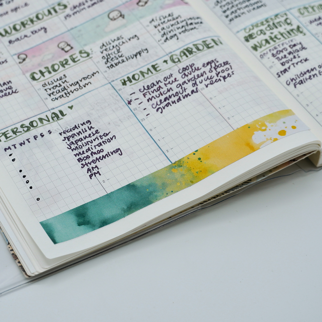 Jade Fields Inky Strip Stickers