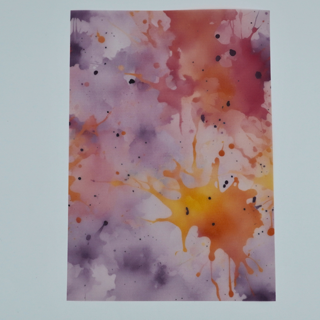 Pastel Inky Vellums