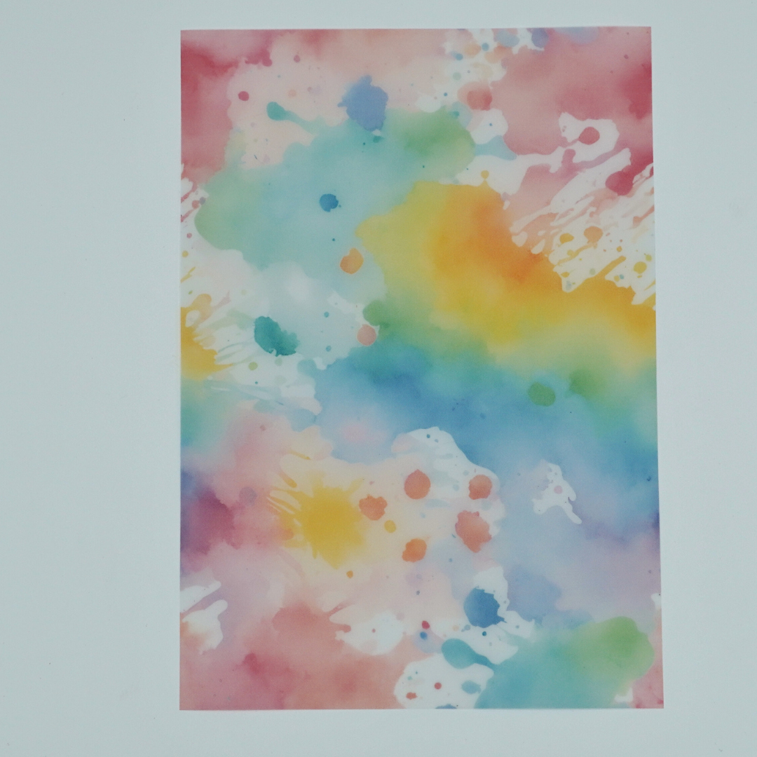 Pastel Inky Vellums