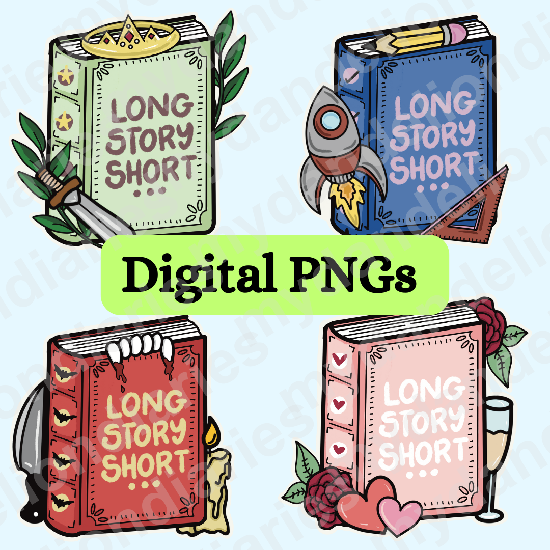 Long Story Short Books - Digital Files