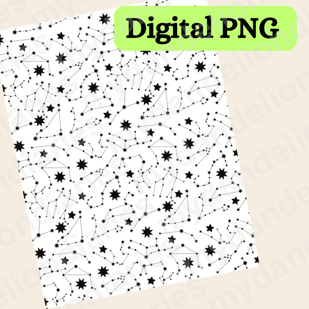 Constellation Pattern - Digital File