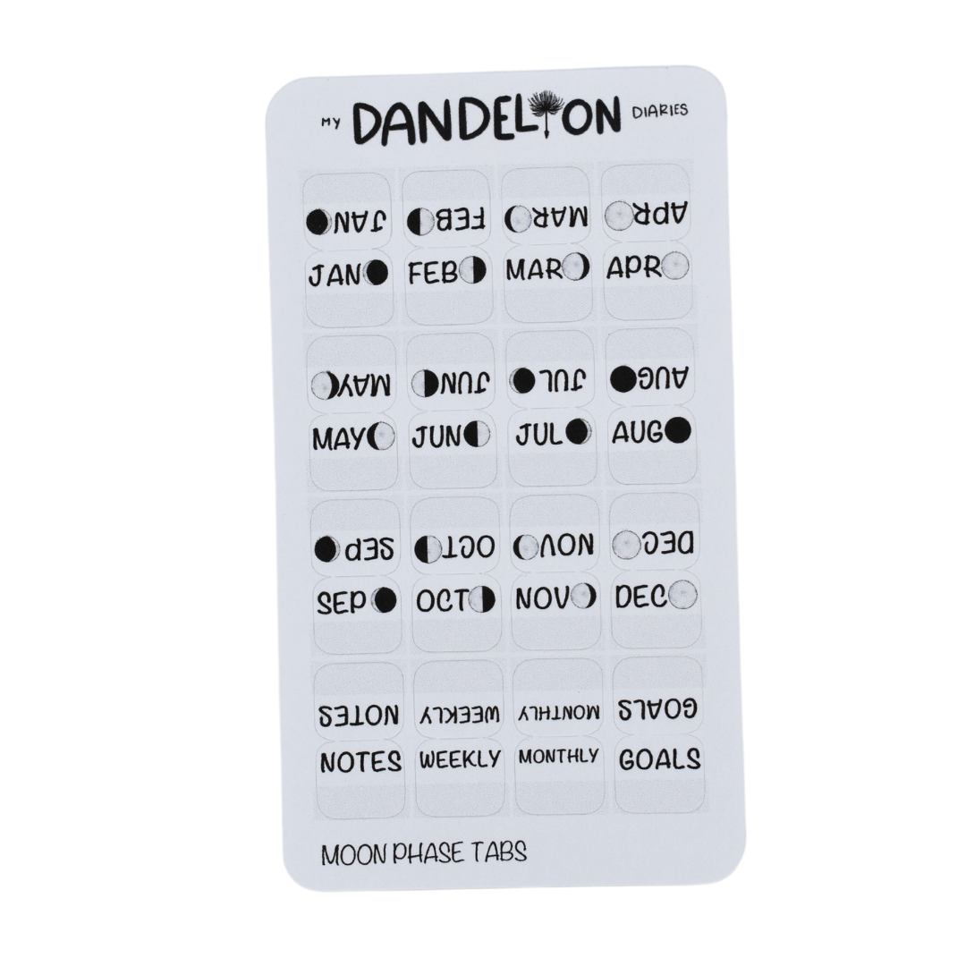 Mini Planner Tabs