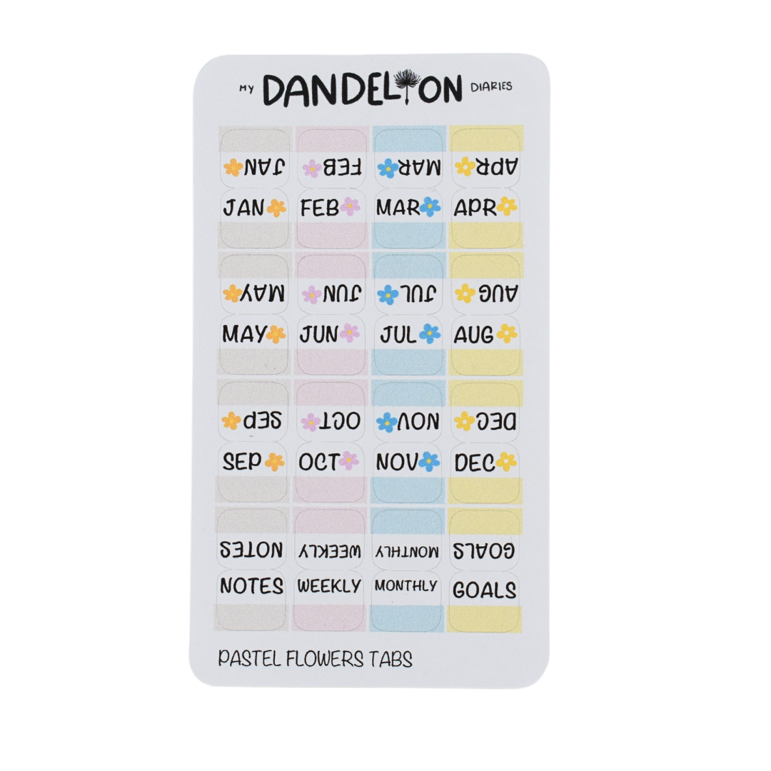 Mini Planner Tabs