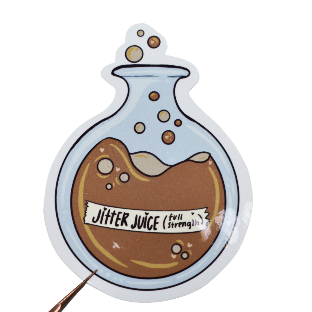 Jitter Juice Potion Die Cut