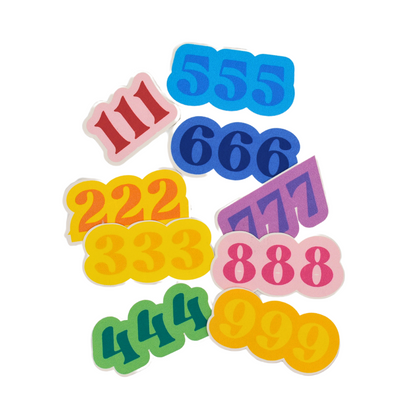 Angel Numbers Die Cuts