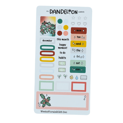 Floral Fantasy - Weeks Monthly Kits (2026 Collection)