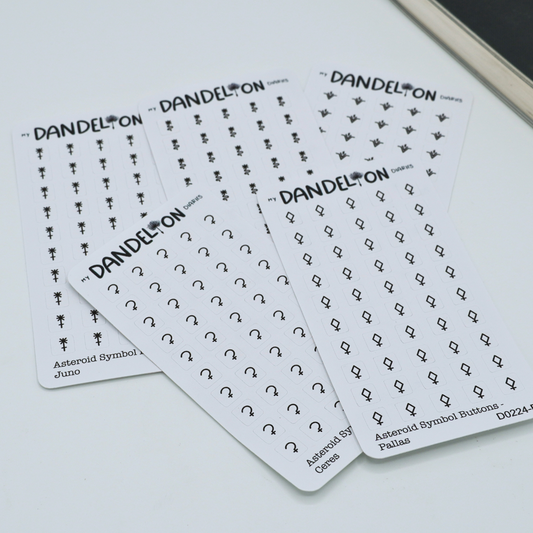 Asteroid Symbol Buttons