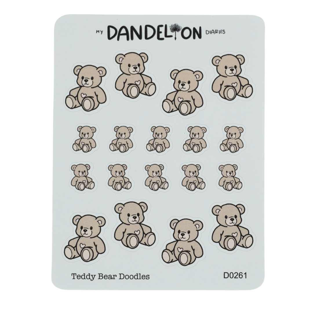 Teddy Bear Doodles