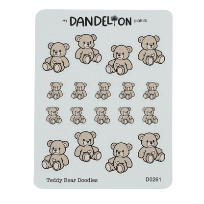 Teddy Bear Doodles