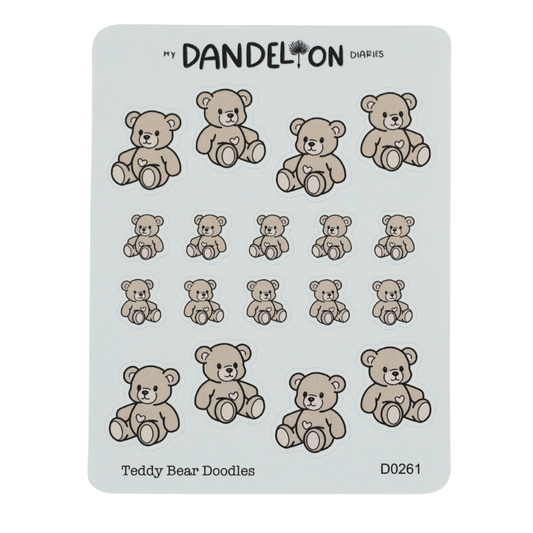 Teddy Bear Doodles
