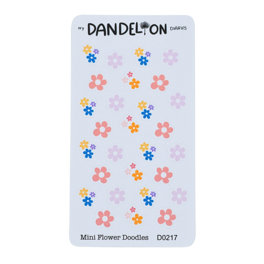 Mini Flower Deco Half Sheet