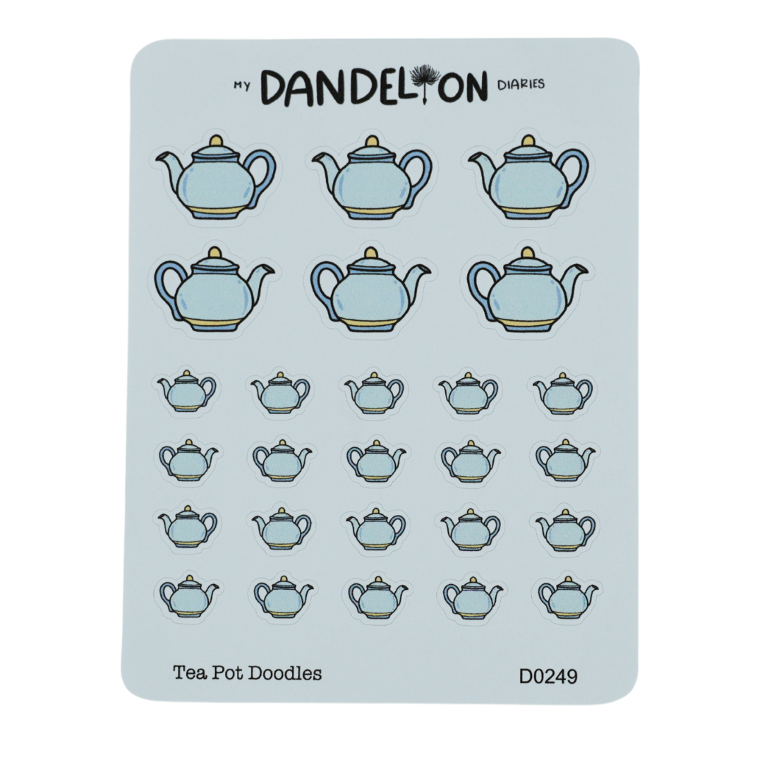 Tea Pot Doodles